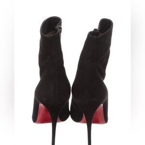 Christian Louboutin Black Heeled Boots